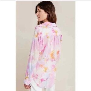 Pilcro Pastel Watercolor/Tie Die Shirt